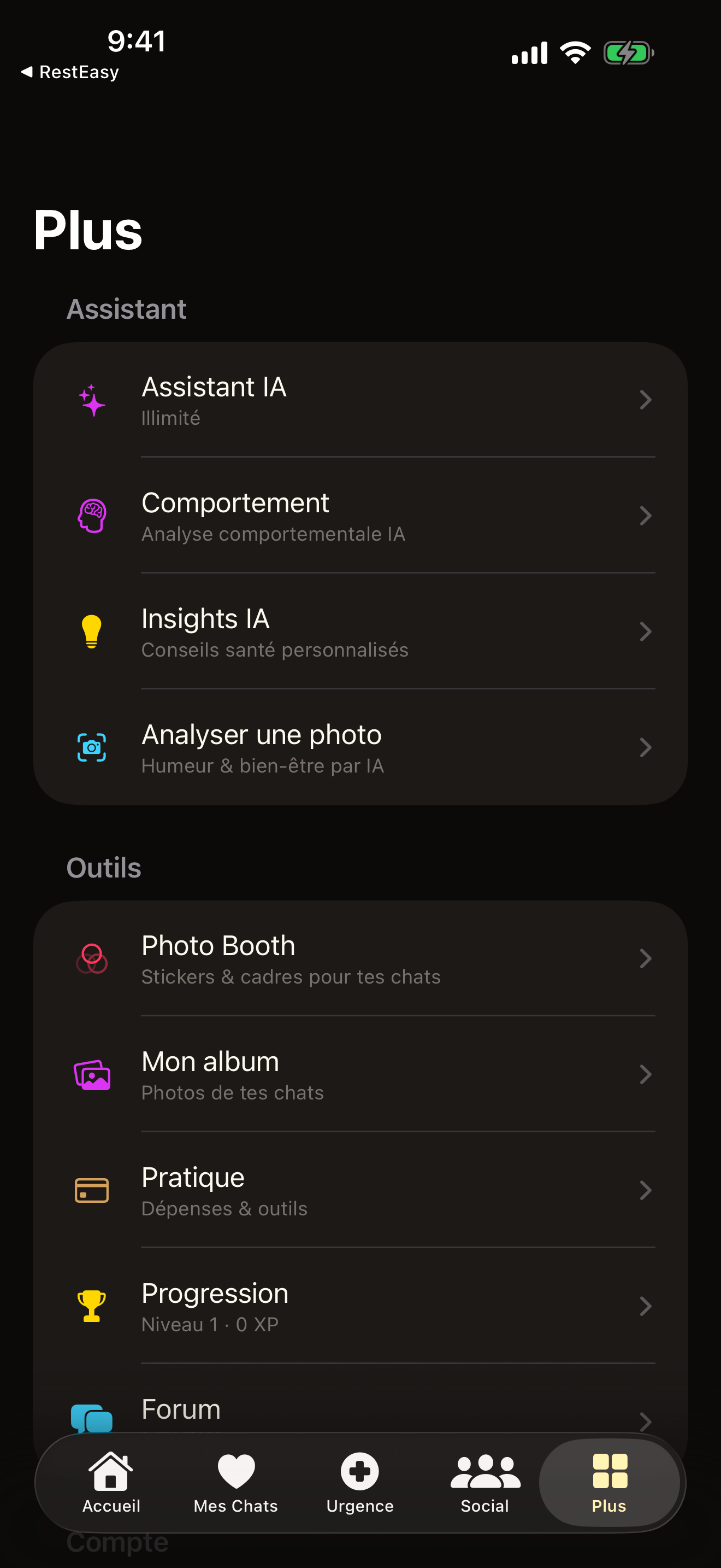 Purrly — Toutes les fonctionnalités